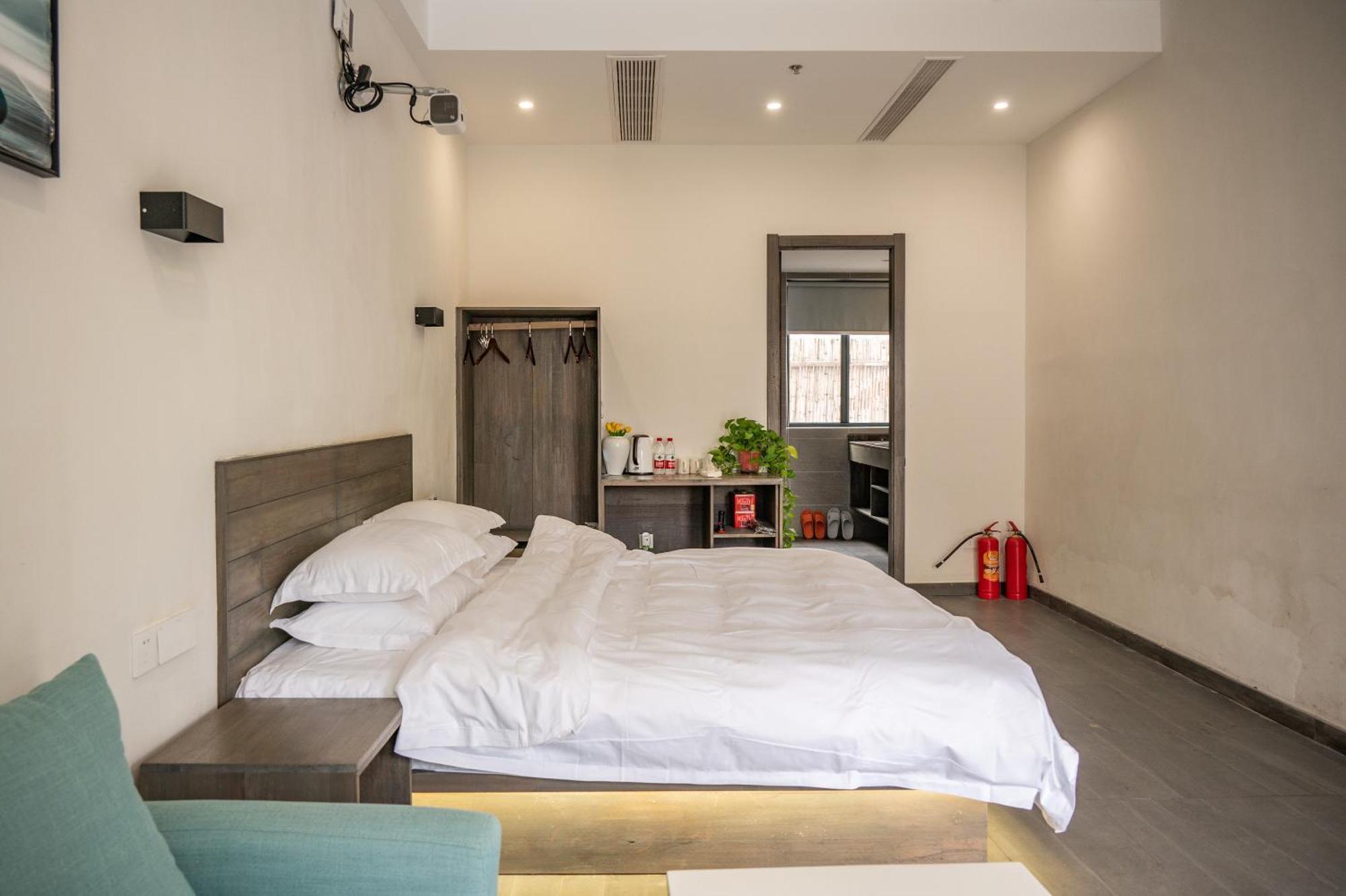 Tingjian Musu Private Soup Design Homestay - South Gate Of Wuzhen Xizha Scenic Area Tongxiang Dış mekan fotoğraf