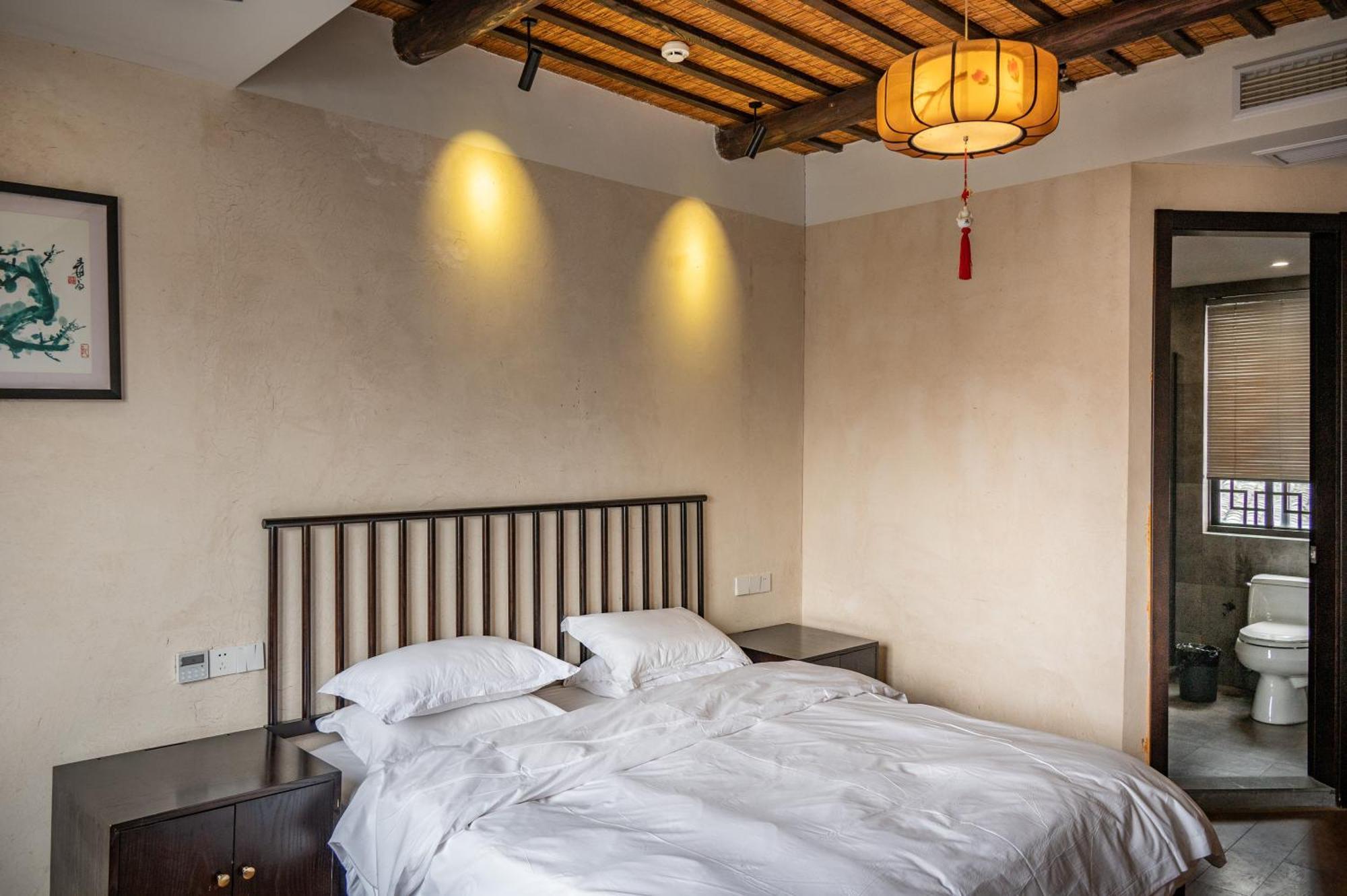 Tingjian Musu Private Soup Design Homestay - South Gate Of Wuzhen Xizha Scenic Area Tongxiang Dış mekan fotoğraf